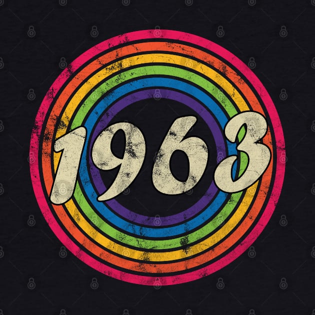 1963 - Retro Rainbow Faded-Style by MaydenArt